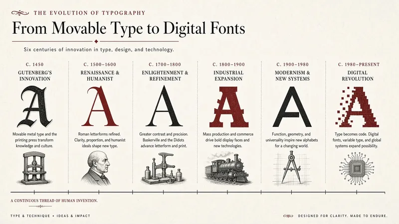 Typography-history example from xAI