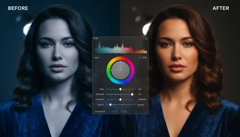 Auto Color Correction & White Balance Fix | Oakgen.ai | Oakgen.ai