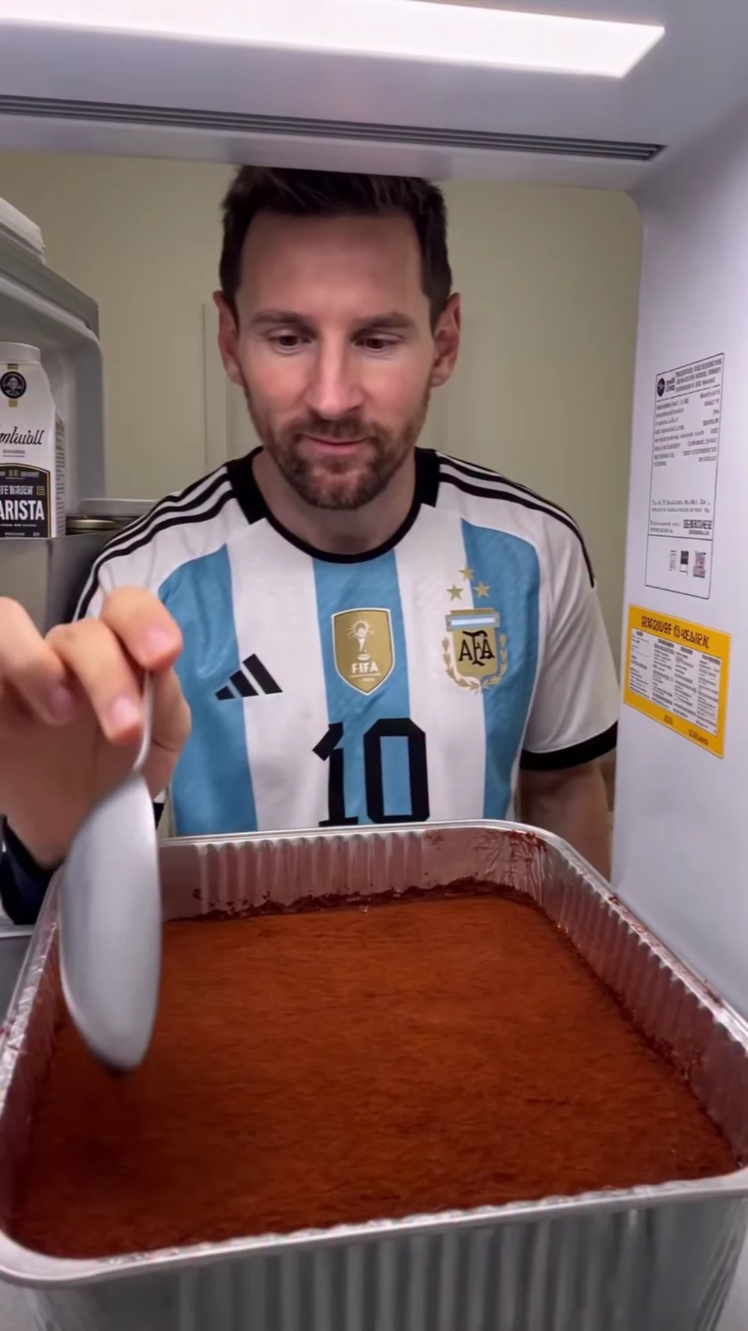 Midnight snacker in the Midnight Fridge Snack source video