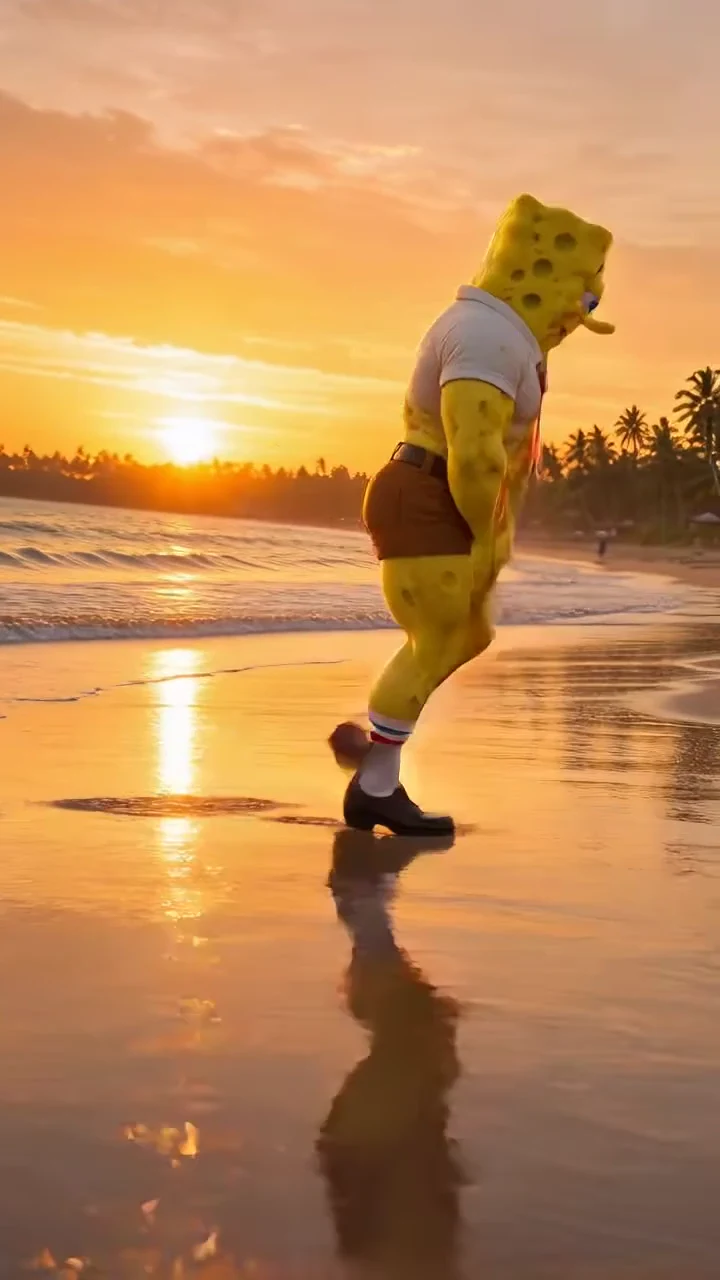 Strutter in the Muscle Beach Strut source video