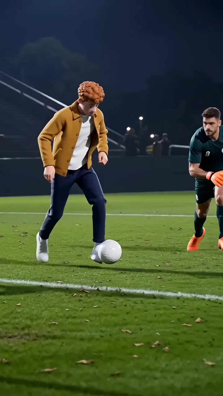 Performers in the original Özil Goal video